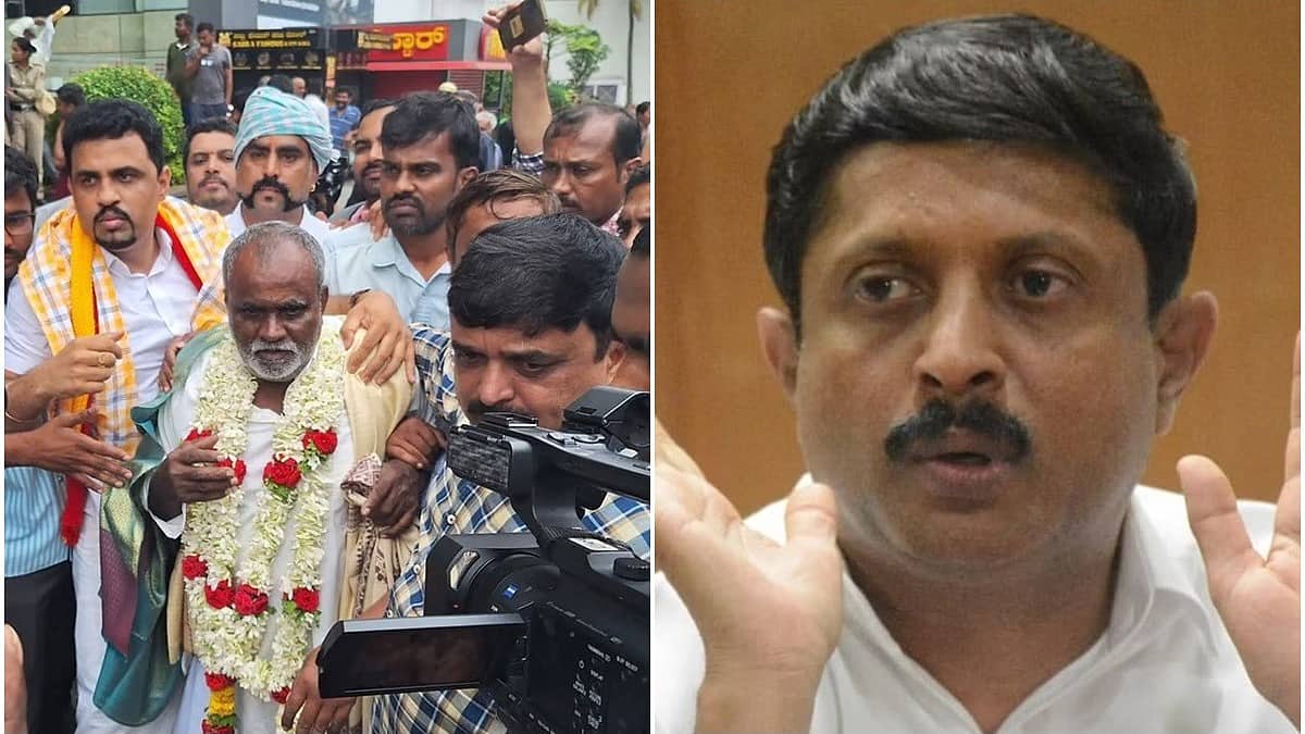 ಪಂಚೆ ಧರಿಸಿ ಬಂದ ರೈತನಿಗೆ ನೋ ಎಂಟ್ರಿ ಎಂದ GT ಮಾಲ್ ಗೆ 7 ದಿನ ಬೀಗ: ಸಚಿವ ಭೈರತಿ ಸುರೇಶ್ ಘೋಷಣೆ