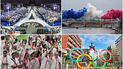 Olympics 2024: ಮಳೆ ಸಿಂಚನ ನಡುವೆ ಪ್ಯಾರಿಸ್ ಒಲಿಂಪಿಕ್ಸ್ ಗೆ ವರ್ಣರಂಜಿತ ಚಾಲನೆ; ಸೀನ್ ನದಿಯಲ್ಲಿ ಕ್ರೀಡಾಪಟುಗಳ ಮೆರವಣಿಗೆ