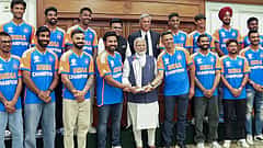 T20 ವಿಶ್ವಕಪ್ ವಿಜೇತ ಟೀಂ ಇಂಡಿಯಾಗೆ ಅದ್ದೂರಿ ಸ್ವಾಗತ: ಪ್ರಧಾನಿ ಮೋದಿ ಭೇಟಿ, ಸಂವಾದ