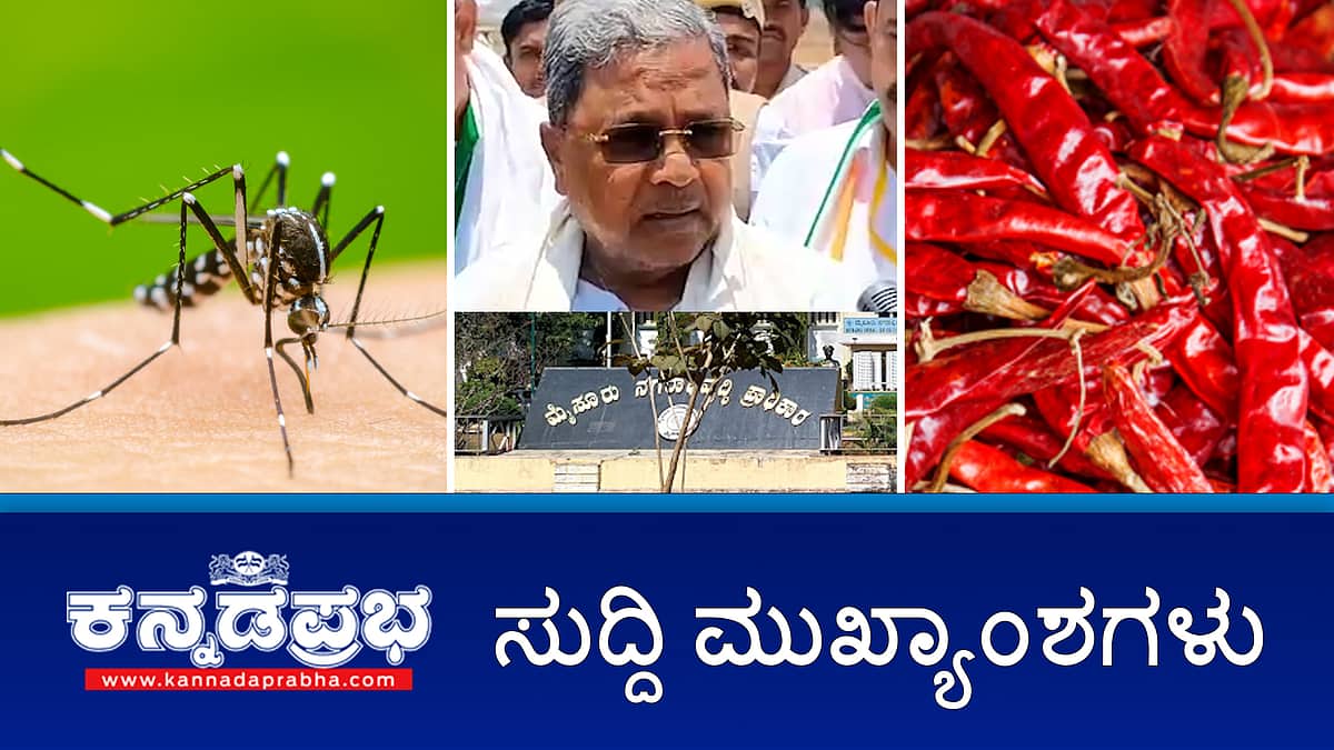 ಡೆಂಗ್ಯೂ ಕೇಸ್ ಏರಿಕೆ, 5 ಸಾವು; ಸಿಎಂ ವಿರುದ್ಧ 4 ಸಾವಿರ ಕೋಟಿ ರೂ ಭ್ರಷ್ಟಾಚಾರ ಆರೋಪ; ಬೆಳೆ ಮಾರಾಟದ ಹಣ ಸಿಗದೇ ರೈತರಿಂದ ಆತ್ಮಹತ್ಯೆ ಯತ್ನ; BBMP ಆಸ್ತಿ ತೆರಿಗೆ ಹೆಚ್ಚಳ ಸಾಧ್ಯತೆ; ಇಂದಿನ ಪ್ರಮುಖ ಸುದ್ದಿಗಳು 02-07-2024