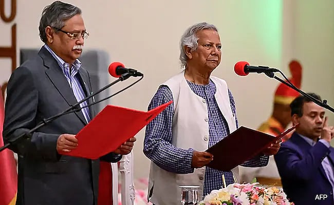 ಬಾಂಗ್ಲಾದಲ್ಲಿ ಮೊಹಮ್ಮದ್ ಯೂನಸ್ ನೇತೃತ್ವದ ಮಧ್ಯಂತರ ಸರ್ಕಾರ ಅಸ್ತಿತ್ವಕ್ಕೆ; ಶುಭಕೋರಿದ ಪ್ರಧಾನಿ ಮೋದಿ