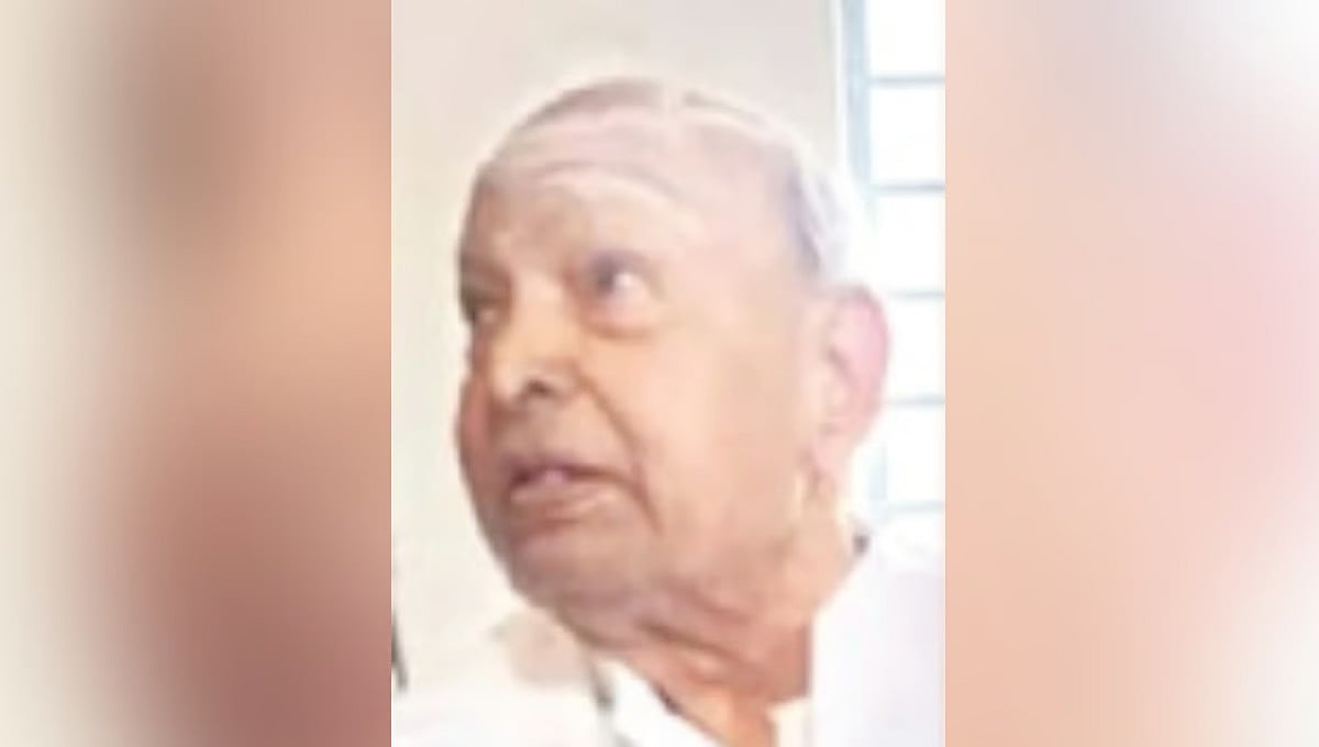 ಬಾಗಲಕೋಟೆ: ವಚನ ಸಾಹಿತ್ಯದ ‘ಆಲದ ಮರ’ ಎಂದೇ ಪ್ರಸಿದ್ಧರಾಗಿದ್ದ ಶತಾಯುಷಿ ವಿ. ಸಿದ್ದರಾಮಣ್ಣ ನಿಧನ