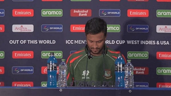 Bangladesh ಕ್ರಿಕೆಟಿಗ Shakib Al Hasan ಸೇರಿ ಹಲವರ ವಿರುದ್ಧ ಕೊಲೆ ಪ್ರಕರಣ ದಾಖಲು