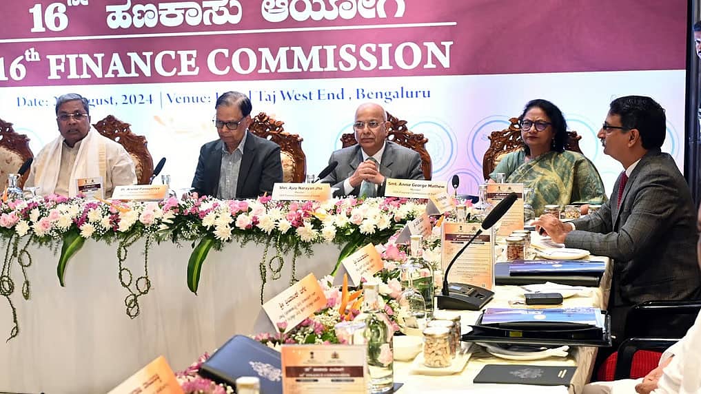 ತೆರಿಗೆ ಹಂಚಿಕೆ ಮಾನದಂಡಗಳ ಪರಿಷ್ಕರಿಸಲು ಸಿದ್ದ: 16ನೇ ಹಣಕಾಸು ಆಯೋಗ