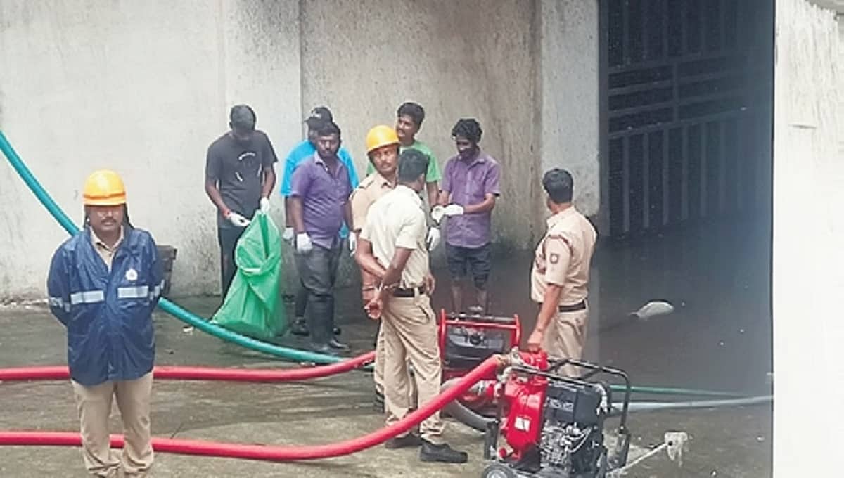 ಬೀದರ್: ಭಾರೀ ಮಳೆಗೆ ಬ್ರಿಮ್ಸ್ ಆಸ್ಪತ್ರೆಯ ನೆಲಮಹಡಿ ಜಲಾವೃತ; ವಿದ್ಯುತ್ ಪೂರೈಕೆ ಸ್ಥಗಿತ, ರೋಗಿಗಳ ಪರದಾಟ