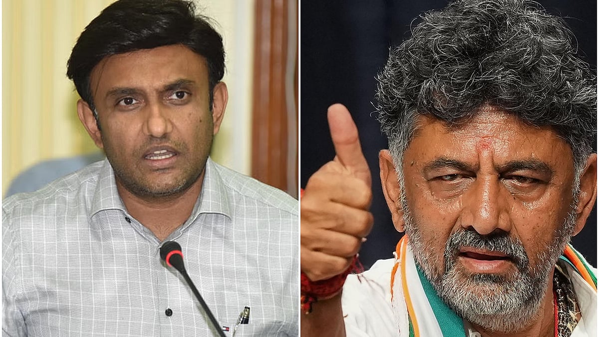 ಎತ್ತಿನಹೊಳೆ ಯೋಜನೆ ಪೂರ್ಣಗೊಂಡರೆ ಡಿಕೆಶಿ ಬಯಲು ಸೀಮೆ ಭಗೀರಥ ಎಂದು ಘೋಷಣೆ: ಬಿಜೆಪಿ ಸವಾಲಿಗೆ 'ಸೈ' ಎಂದ DCM
