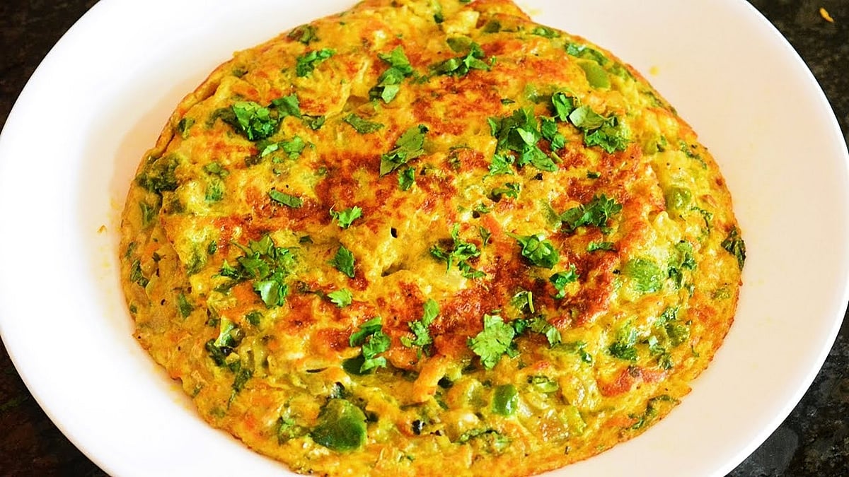 ವೆಜಿಟೇಬಲ್ ಎಗ್ ಆಮ್ಲೆಟ್ - Vegetable egg omelette Recipe in Kannada