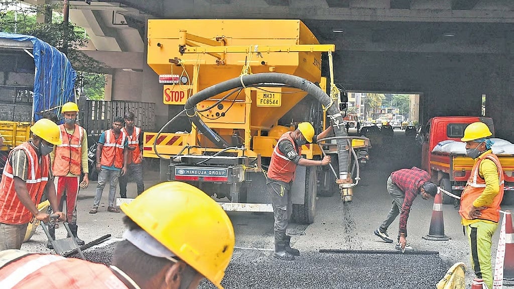ಬೆಂಗಳೂರು: ರಸ್ತೆ ಗುಂಡಿ ಮುಚ್ಚಲು BBMPಯಿಂದ ‘ಜೆಟ್ ಪ್ಯಾಚರ್’ ಯಂತ್ರ ಬಳಕೆ