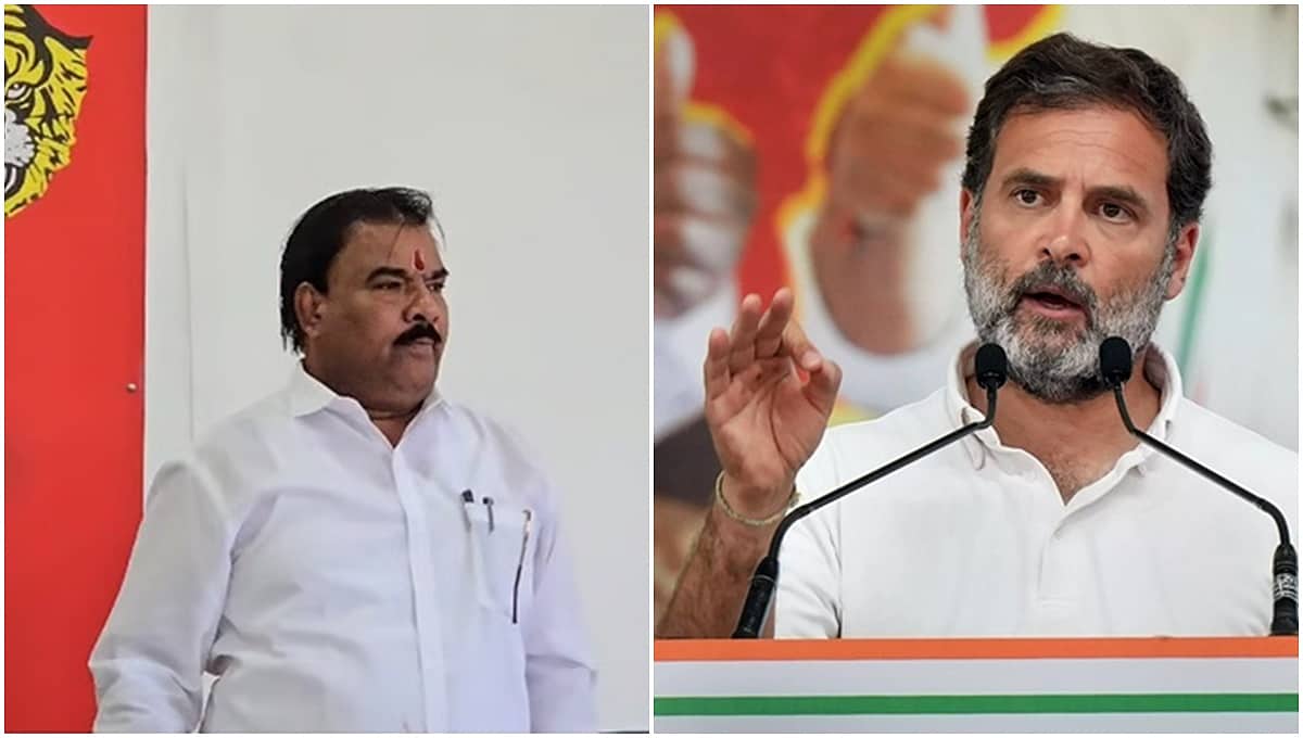 ರಾಹುಲ್ ಗಾಂಧಿ ನಾಲಿಗೆ ಕತ್ತರಿಸುವವರಿಗೆ 11 ಲಕ್ಷ ರೂ. ಬಹುಮಾನ: ಶಿವಸೇನೆ ಶಾಸಕ