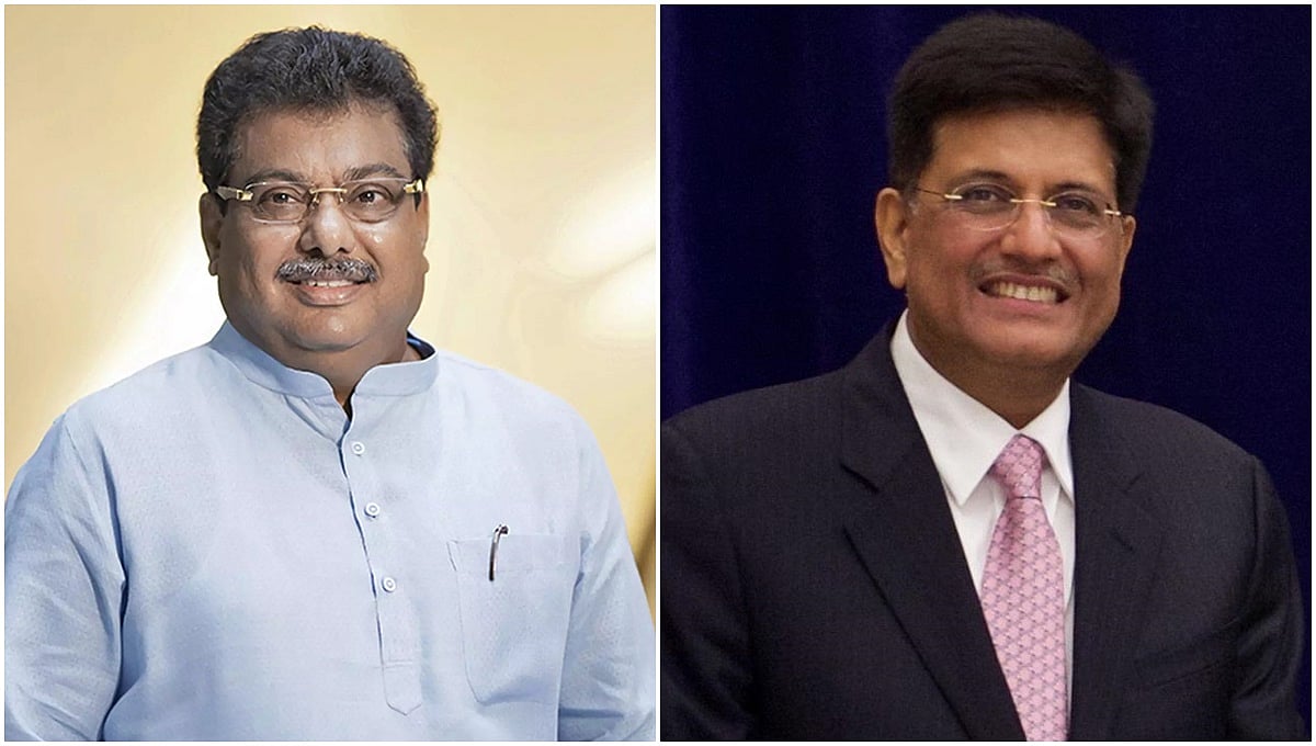 ಬೆಂಗಳೂರು ಅಭಿವೃದ್ಧಿ ವಿಚಾರವಾಗಿ ಜಟಾಪಟಿ: ಎಂ.ಬಿ ಪಾಟೀಲ್- ಪಿಯೂಷ್ ಗೋಯಲ್ ಟ್ವೀಟ್ ವಾರ್