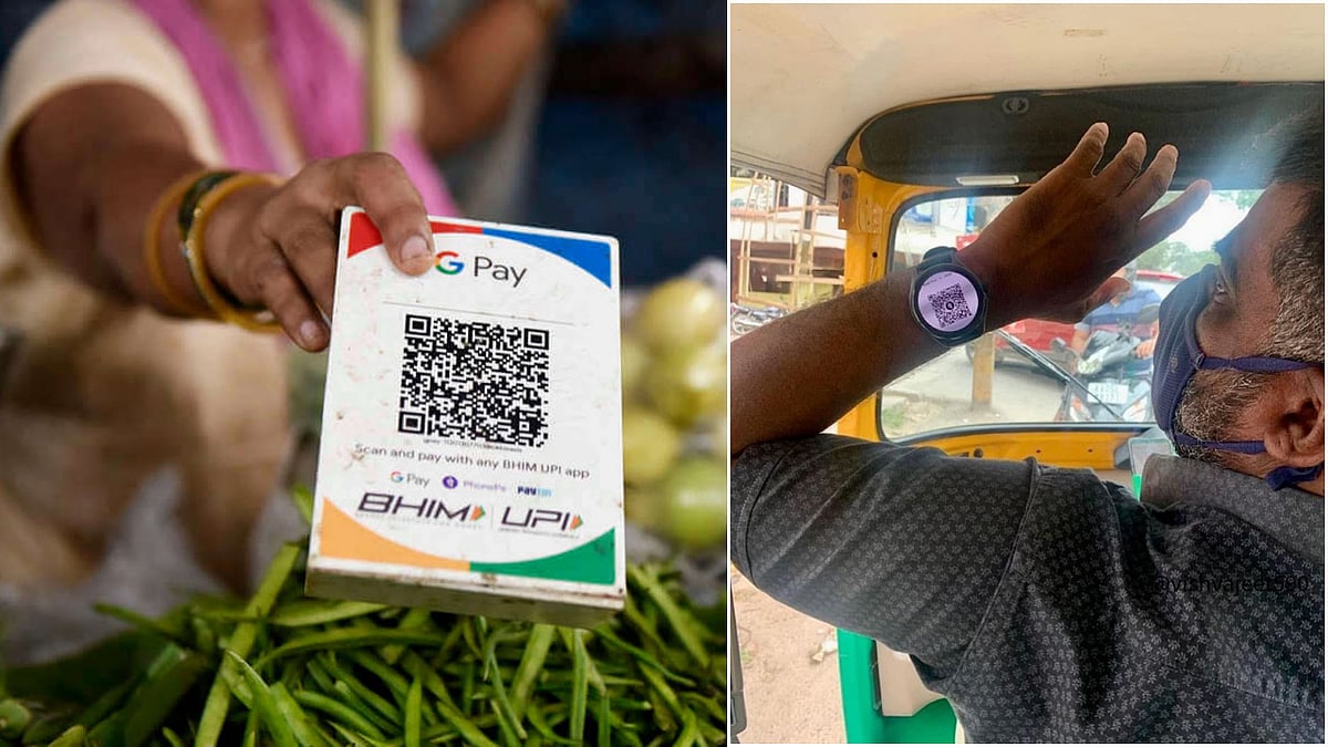 ಸ್ಮಾರ್ಟ್ ವಾಚ್ ನಲ್ಲಿ UPI ಕ್ಯೂಆರ್ ಕೋಡ್: Bengaluru auto driver ಫೋಟೋ ವೈರಲ್, ಮತ್ತೆ ಕಾಂಗ್ರೆಸ್ ಗೆ ತಿವಿದ BJP