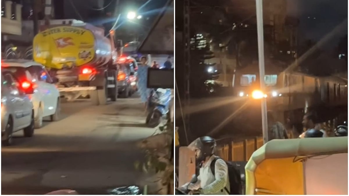 ರೈಲಿಗೂ ತಟ್ಟಿದ ಬೆಂಗಳೂರು ಟ್ರಾಫಿಕ್ ಬಿಸಿ: ವಿಡಿಯೋ ವೈರಲ್; ಅಧಿಕಾರಿಗಳ ಸ್ಪಷ್ಟನೆ