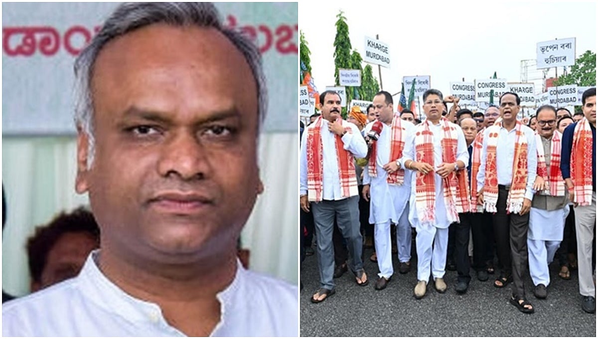 ಸೆಮಿಕಂಡಕ್ಟರ್ ಘಟಕ ಕುರಿತು ಪ್ರಿಯಾಂಕ್ ಖರ್ಗೆ ಆಕ್ಷೇಪ; ಅಸ್ಸಾಂ ಬಿಜೆಪಿ ಶಾಸಕರ ಪ್ರತಿಭಟನೆ