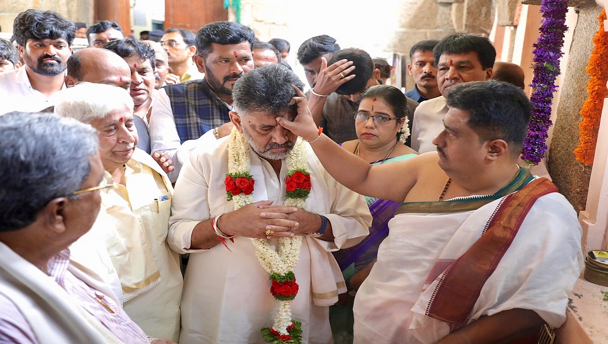ಸ್ತ್ರೀ ಶಕ್ತಿಯೇ ನಮ್ಮ ಕರ್ನಾಟಕದ ಶಕ್ತಿ; ನವ ದುರ್ಗೆಯರ ಆಶೀರ್ವಾದ 9 ವರ್ಷಗಳ ಕಾಲ ಸರ್ಕಾರದ ಮೇಲಿರಲಿದೆ: ಡಿಕೆಶಿ