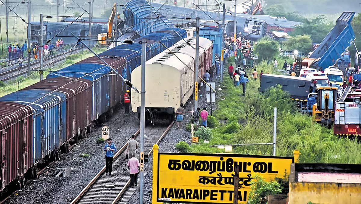 ತಮಿಳುನಾಡು ರೈಲು ಅಪಘಾತ: NIA ತನಿಖೆ ಆರಂಭ