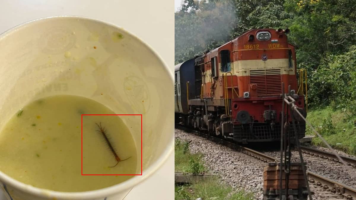 Indian Railways ವಿಐಪಿ ಆಹಾರದಲ್ಲಿ ಹುಳು ಪತ್ತೆ, Sorry ಹೇಳಿದ IRCTC!