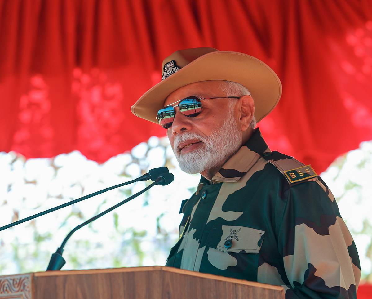 ನಮ್ಮ ಗಡಿ ವಿಚಾರದಲ್ಲಿ ರಾಜಿಯ ಪ್ರಶ್ನೆಯೇ ಇಲ್ಲ, ಸೈನಿಕರ ದೃಢತೆಯಲ್ಲಿ ನಮಗೆ ನಂಬಿಕೆ ಇದೆ: ಪ್ರಧಾನಿ ಮೋದಿ