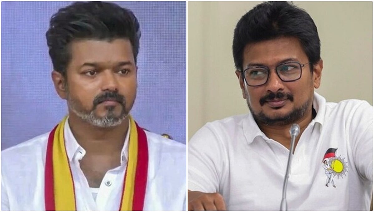 ನಮ್ಮ ಮುಂದೆ ಯಾರೇ ನಿಂತರೂ ಗೆಲ್ಲೋದು ನಾವೇ: ನಟ ವಿಜಯ್, TVK ಗೆ ಡಿಸಿಎಂ ಉದಯನಿಧಿ ಸವಾಲು!