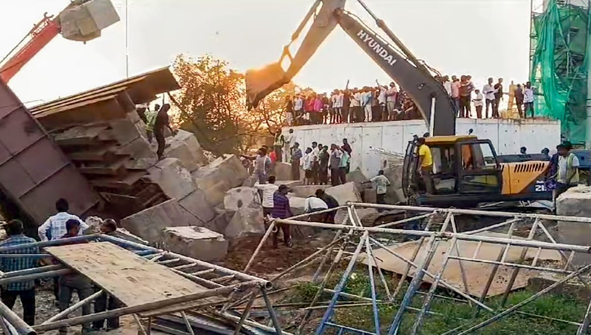ಗುಜರಾತ್: ಬುಲೆಟ್ ಟ್ರೈನ್ ನಿರ್ಮಾಣ ಸ್ಥಳದಲ್ಲಿ ಸೇತುವೆ ಕುಸಿದು ಮೂವರ ಸಾವು