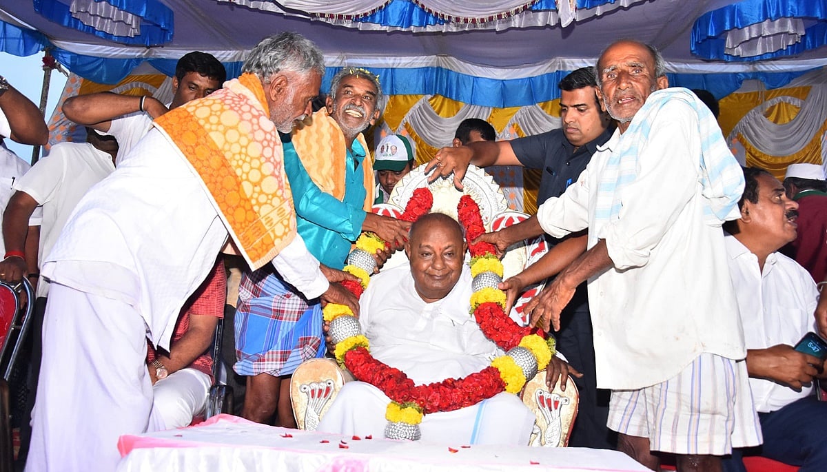 ನನ್ನ ಕೊನೆಯುಸಿರೆಳೆಯುವ ಮುನ್ನ ಮೇಕೆದಾಟು ಯೋಜನೆಗೆ ಮೋದಿ ಒಪ್ಪಿಗೆ ಕೊಡಿಸ್ತೇನೆ: ಹೆಚ್ ಡಿ ದೇವೇಗೌಡ 