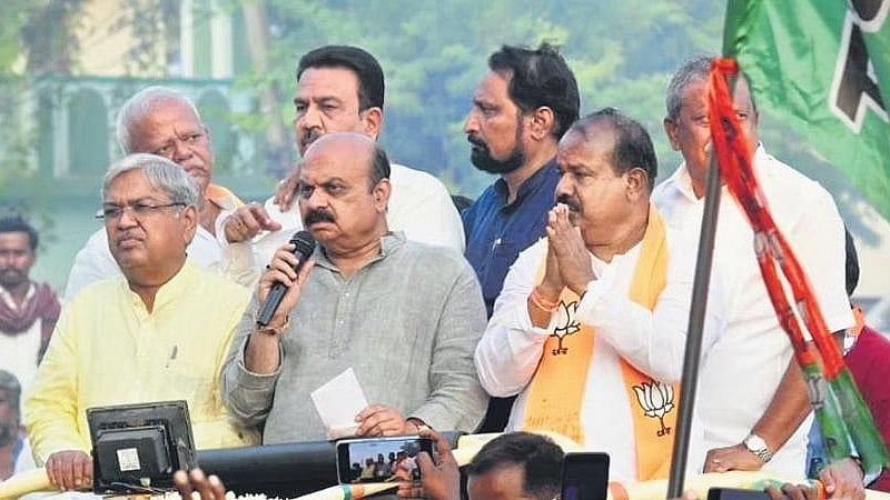 ಶಿಗ್ಗಾಂವಿ ಉಪಚುನಾವಣೆ: ಕಾಂಗ್ರೆಸ್ ಅಭ್ಯರ್ಥಿ ವಿರುದ್ಧ ಚುನಾವಣಾ ಆಯೋಗಕ್ಕೆ ಬೊಮ್ಮಾಯಿ ದೂರು