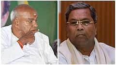 ಕಾಂಗ್ರೆಸ್ ಸರ್ಕಾರವನ್ನು ಕಿತ್ತೊಗೆಯಲು NDA ನಿರ್ಧರಿಸಿದೆ- ದೇವೇಗೌಡ; ಯಾರಿಂದಲೂ ಸಾಧ್ಯವಿಲ್ಲ ಎಂದ ಸಿದ್ದರಾಮಯ್ಯ