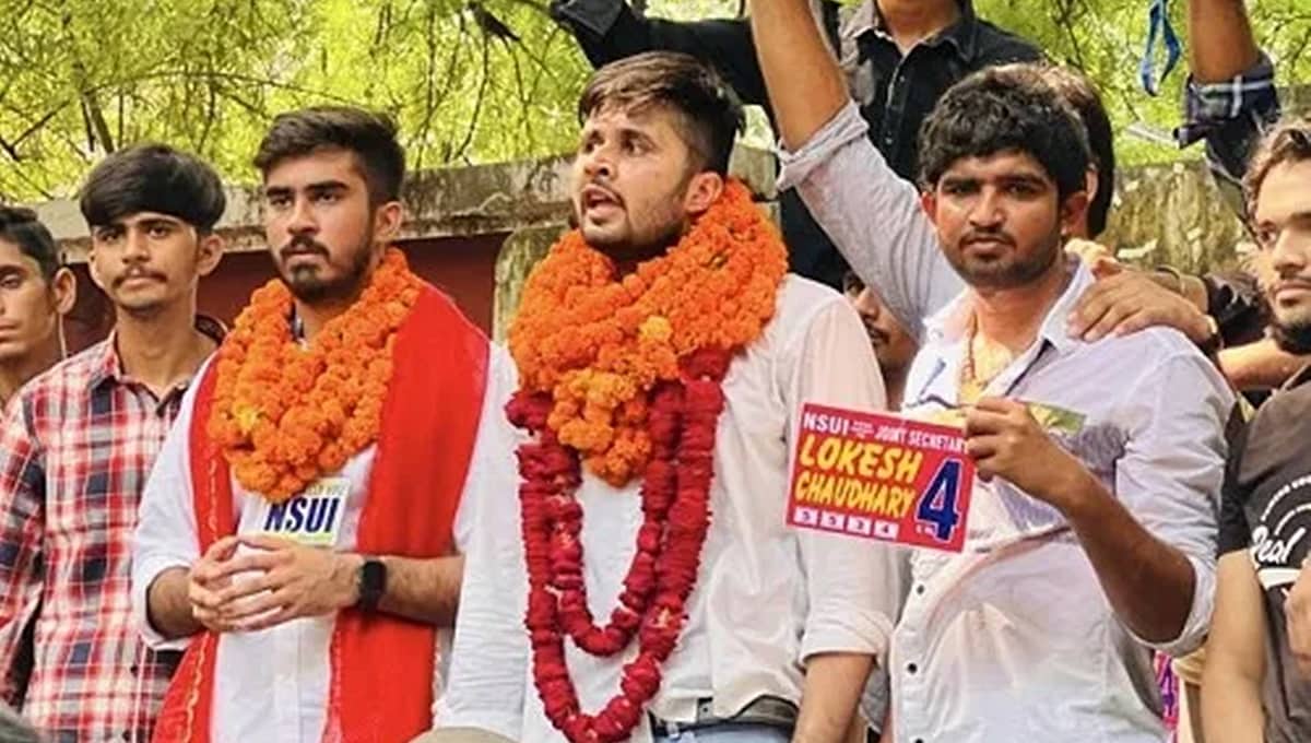 ದೆಹಲಿ ವಿವಿ ಚುನಾವಣೆ: 7 ವರ್ಷಗಳ ನಂತರ ಗೆದ್ದು ಬೀಗಿದ ಕಾಂಗ್ರೆಸ್ ವಿದ್ಯಾರ್ಥಿ ಘಟಕ