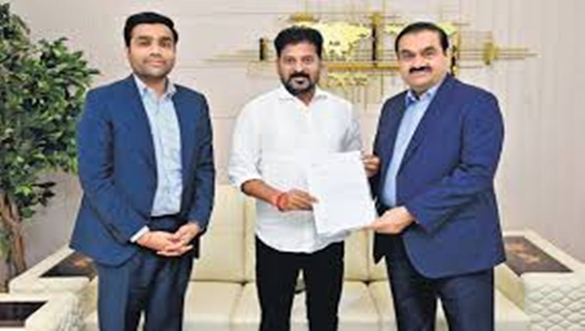 ತೆಲಂಗಾಣ: ಅದಾನಿಯ 100 ಕೋಟಿ ರೂ ದೇಣಿಗೆ ಸ್ವೀಕರಿಸಲ್ಲ- ಮುಖ್ಯಮಂತ್ರಿ ರೇವಂತ ರೆಡ್ಡಿ