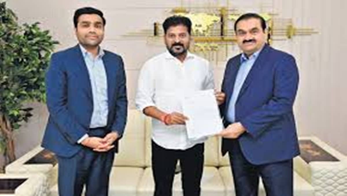 ತೆಲಂಗಾಣ: ಅದಾನಿಯ 100 ಕೋಟಿ ರೂ ದೇಣಿಗೆ ಸ್ವೀಕರಿಸಲ್ಲ- ಮುಖ್ಯಮಂತ್ರಿ ರೇವಂತ ರೆಡ್ಡಿ