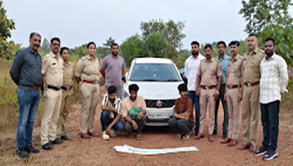 ಮಂಗಳೂರು: ಮೂವರ ಬಂಧನ; 1.5 ಲಕ್ಷ ರೂ ಮೊತ್ತದ ಮಾದಕ ವಸ್ತು ವಶ