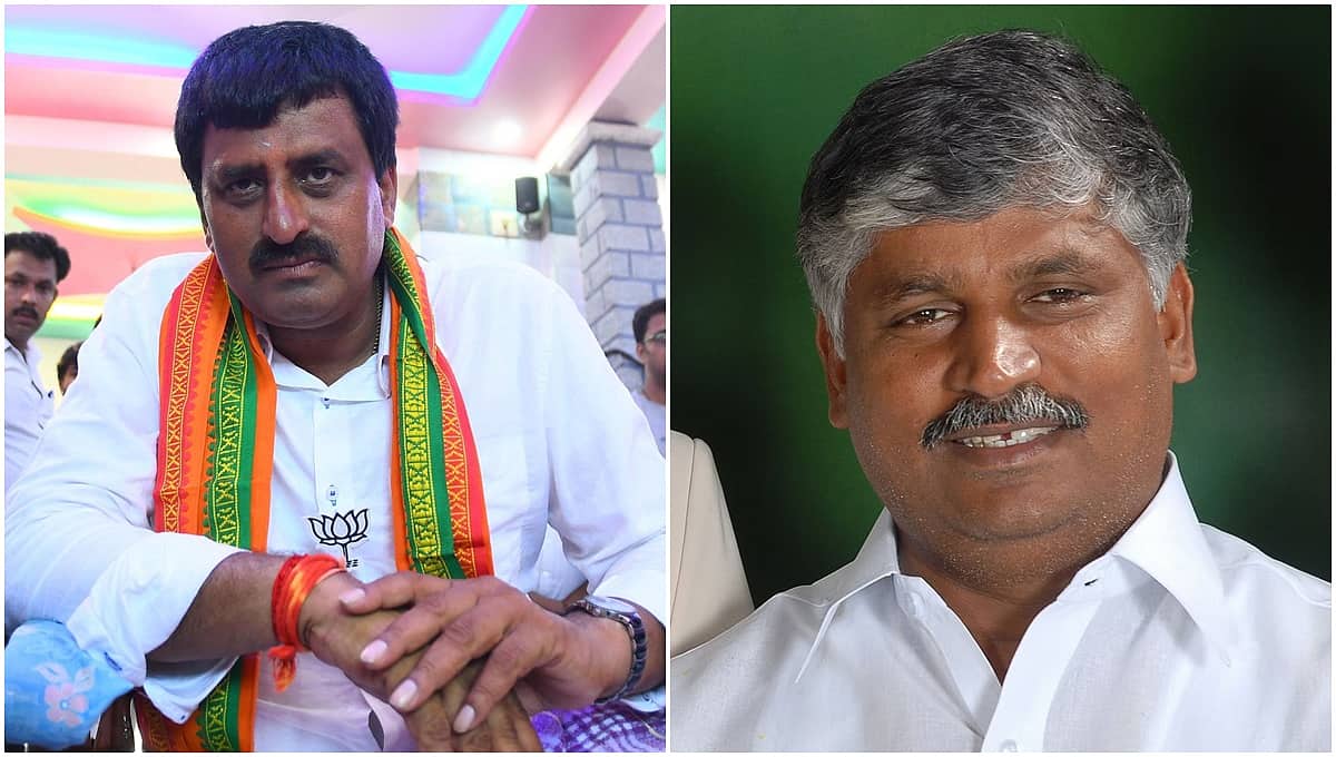 ಕಾಂಗ್ರೆಸ್ ಹುತ್ತದೊಳಗೆ ಎಂತೆಂಥಾ ಘಟ ಸರ್ಪಗಳಿವೆ ಗೊತ್ತೆ; JDS ನಿಂದ ಒಬ್ಬರನ್ನು ಎಳೆಯಲಿ ನೋಡೋಣ: ಯೋಗೇಶ್ವರ್ ಗೆ ಪುಟ್ಟರಾಜು ಸವಾಲು