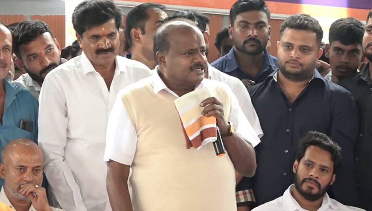 ಒಕ್ಕಲಿಗ ಮಠದ ಚಂದ್ರಶೇಖರನಾಥ ಸ್ವಾಮೀಜಿ ವಿರುದ್ಧ FIR: ಕಾಂಗ್ರೆಸ್ ಸರ್ಕಾರದ ವಿರುದ್ಧ ಕುಮಾರಸ್ವಾಮಿ ವಾಗ್ದಾಳಿ