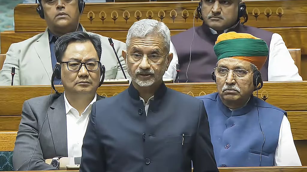 Israel-Palestine ಸಂಘರ್ಷ: UN ನಿರ್ಣಯಗಳಿಂದ ಭಾರತವೇಕೆ ತಟಸ್ಥ?- ಸಂಸತ್ ನಲ್ಲಿ ಜೈಶಂಕರ್ ಕೊಟ್ಟ ಉತ್ತರ ಹೀಗಿದೆ...