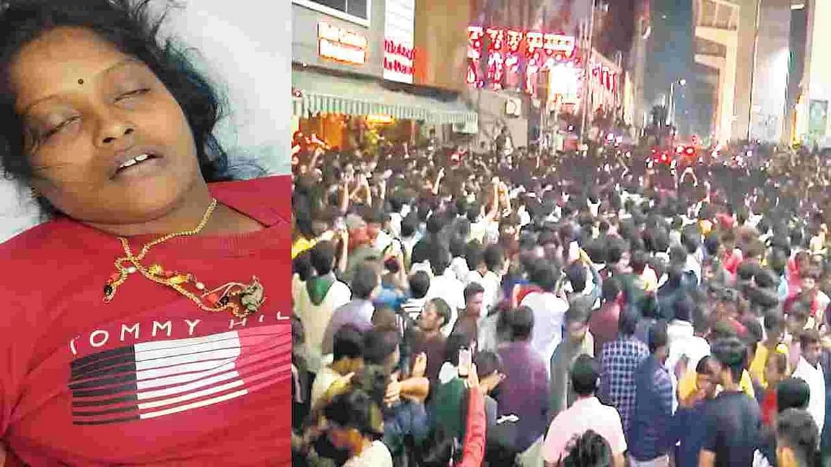 ಹೈದರಾಬಾದ್: ಪುಷ್ಪ-2 ಪ್ರೀಮಿಯರ್ ಶೋ ವೇಳೆ ನೂಕು ನುಗ್ಗಲು; ಮಹಿಳೆ ಸಾವು, ಮಗನಿಗೆ ಗಾಯ