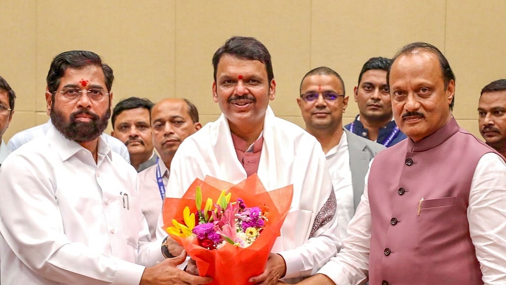 ಮಹಾರಾಷ್ಟ್ರ ಸರ್ಕಾರದಲ್ಲಿ ಸಚಿವ ಸ್ಥಾನ ಹಂಚಿಕೆ ಗೊಂದಲ: ಮಹಾಯುತಿ ನಾಯಕರಿಗೆ ಖಾತೆ ಹಂಚಿಕೆ ಹಗ್ಗದ ಮೇಲಿನ ನಡಿಗೆ