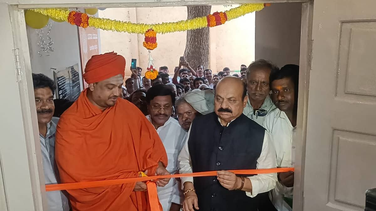 ಹಾವೇರಿಯಲ್ಲಿ ಜನ ಸಂಪರ್ಕ ಕಾರ್ಯಾಲಯ ಉದ್ಘಾಟನೆ; ಜನರ ಸಮಸ್ಯೆಗಳಿಗೆ ಸ್ಪಂದನೆ: ಸಂಸದ ಬೊಮ್ಮಾಯಿ