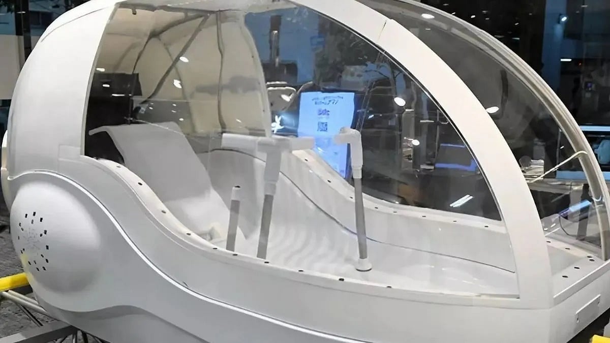 Human Washing Machine: ಬಟನ್ ಒತ್ತಿದ್ರೆ ಸಾಕು ಸ್ನಾನ ಮಾಡಿಸಿ, ಮೈ ಒಣಗಿಸಿ ಕಳುಹಿಸುತ್ತೆ ಈ ಯಂತ್ರ..!