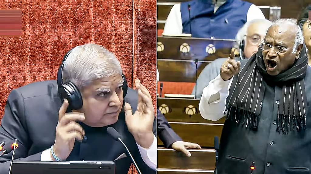ರಾಜ್ಯಸಭೆ: ಸಭಾಪತಿ ಧಂಖರ್ ವಿರುದ್ಧ ಅವಿಶ್ವಾಸ ನಿರ್ಣಯ ಮಂಡನೆ ಜಟಾಪಟಿ; ಕಲಾಪ ಡಿಸೆಂಬರ್ 16ಕ್ಕೆ ಮುಂದೂಡಿಕೆ