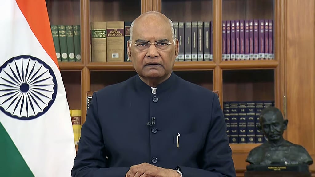 'ಒಂದು ರಾಷ್ಟ್ರ, ಒಂದು ಚುನಾವಣೆ'ಗೆ 32 ಪಕ್ಷಗಳ ಬೆಂಬಲವಿದೆ, ಬಹುಮತ ಸ್ವೀಕರಿಸಿ ಜಾರಿಗೆ ತರಬೇಕು: ಮಾಜಿ ರಾಷ್ಟ್ರಪತಿ ಕೋವಿಂದ್