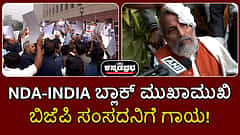 Watch | NDA-INDIA ಬ್ಲಾಕ್ ಮುಖಾಮುಖಿ; ಬಿಜೆಪಿ ಸಂಸದನಿಗೆ ಗಾಯ!