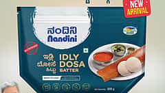 ನಂದಿನಿ ಉತ್ಪನ್ನಗಳಿಗೆ ಹೊಸ ಸೇರ್ಪಡೆ: ವೇ ಪ್ರೋಟೀನ್ ಆಧಾರಿತ ದೋಸೆ, ಇಡ್ಲಿ ಹಿಟ್ಟು ಮಾರುಕಟ್ಟೆಗೆ ಲಗ್ಗೆ!