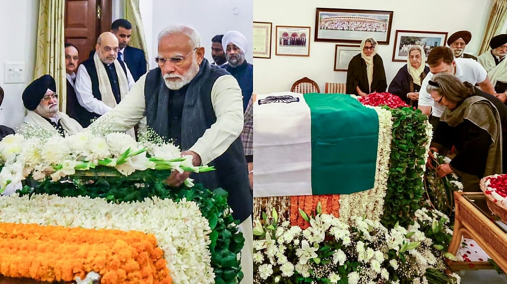 ಮನಮೋಹನ್ ಸಿಂಗ್ ನಿಧನ: ಭಾರತದ ಸರ್ವಶ್ರೇಷ್ಠ ವಿತ್ತ ಸಚಿವನಿಗೆ ಪ್ರಧಾನಿ ಮೋದಿ, ಸೋನಿಯಾ ಗಾಂಧಿ ಸೇರಿ ಗಣ್ಯರಿಂದ ಅಂತಿಮ ನಮನ