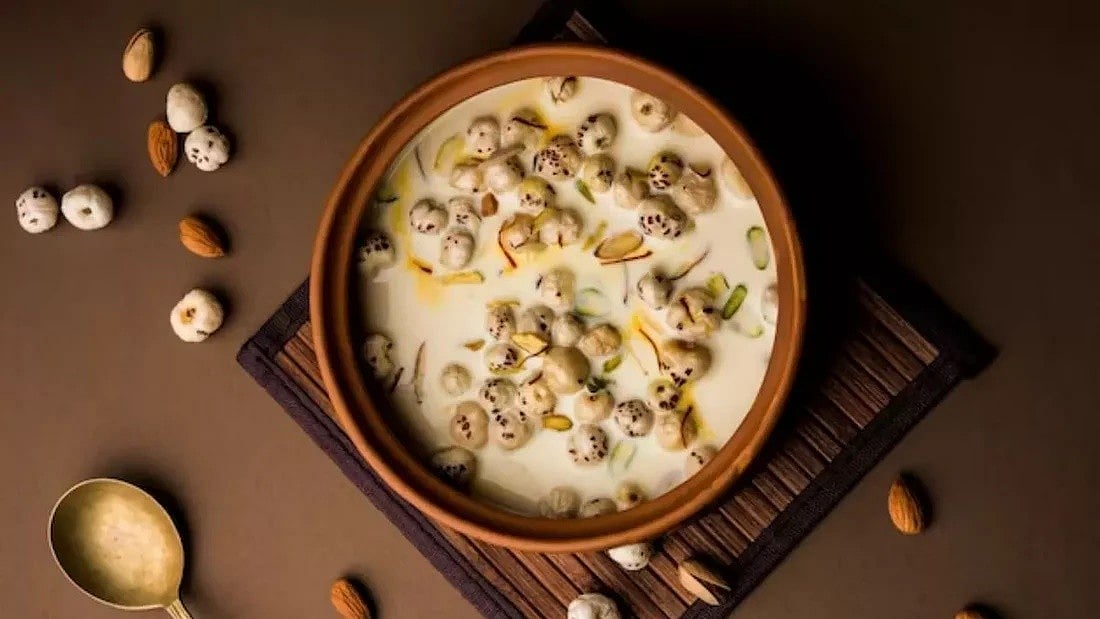 ಮಖಾನ ಖೀರ್ - Makhana kheer recipe in Kannada