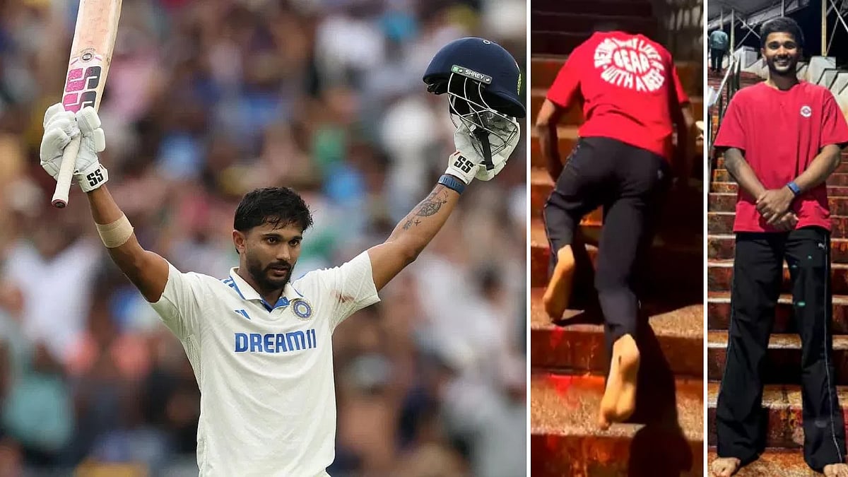 Video: ಮೊಣಕಾಲಿನಲ್ಲಿ ತಿರುಮಲ ಬೆಟ್ಟ ಹತ್ತಿ, ತಿಮ್ಮಪ್ಪನಿಗೆ 'ಕಠಿಣ ಹರಕೆ' ತೀರಿಸಿದ ಕ್ರಿಕೆಟಿಗ Nitish Kumar Reddy!