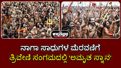 Watch | ಮಹಾಕುಂಭ ಮೇಳ: ನಾಗಾ ಸಾಧುಗಳ ಮೆರವಣಿಗೆ; ತ್ರಿವೇಣಿ ಸಂಗಮದಲ್ಲಿ 'ಅಮೃತ ಸ್ನಾನ'!