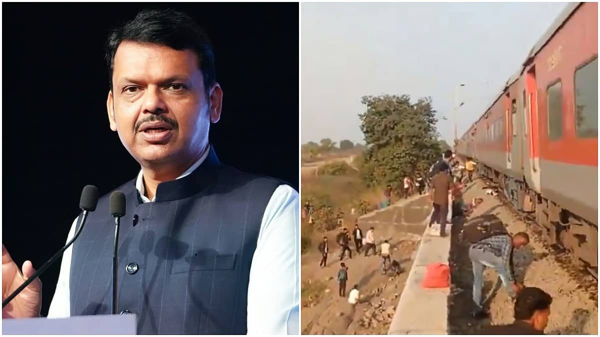 ಜಲಂಗಾವ್ ರೈಲು ದುರಂತ: ಮೃತ ಪ್ರಯಾಣಿಕರ ಕುಟುಂಬಕ್ಕೆ 5 ಲಕ್ಷ ರೂ ಪರಿಹಾರ: ಸಿಎಂ ಫಡ್ನವೀಸ್ ಘೋಷಣೆ