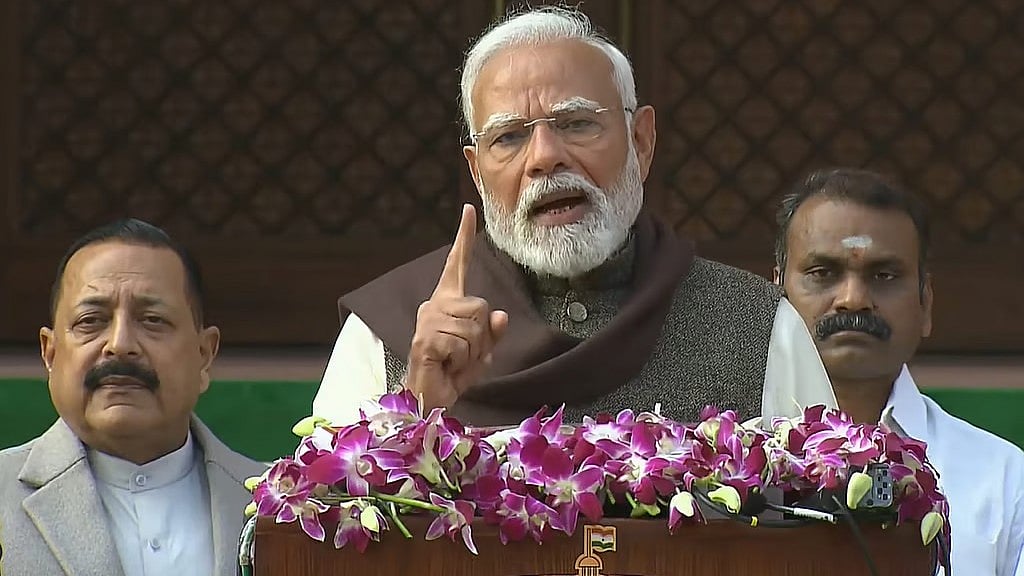 ಕೇಂದ್ರ ಬಜೆಟ್ 2025: ವಿದೇಶಿ ಹಸ್ತಕ್ಷೇಪವಿಲ್ಲದ ಮೊದಲ ಸಂಸತ್ ಅಧಿವೇಶನ; ಬಜೆಟ್​ಗೂ ಮುನ್ನ ವಿಪಕ್ಷಗಳಿಗೆ ಪ್ರಧಾನಿ ಮೋದಿ ಟಾಂಗ್!