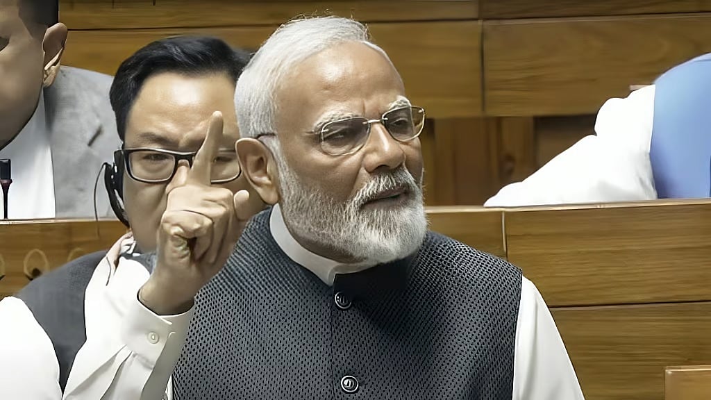 'ಗುಡಿಸಲಲ್ಲಿ ಫೋಟೋ ಸೆಷನ್‌ ಮಾಡಿಕೊಳ್ಳುವವರಿಗೆ ಬಡತನದ ಬಗ್ಗೆ ಚರ್ಚೆ "ನೀರಸ" ': ರಾಹುಲ್ ವಿರುದ್ಧ ಮೋದಿ ವಾಗ್ದಾಳಿ