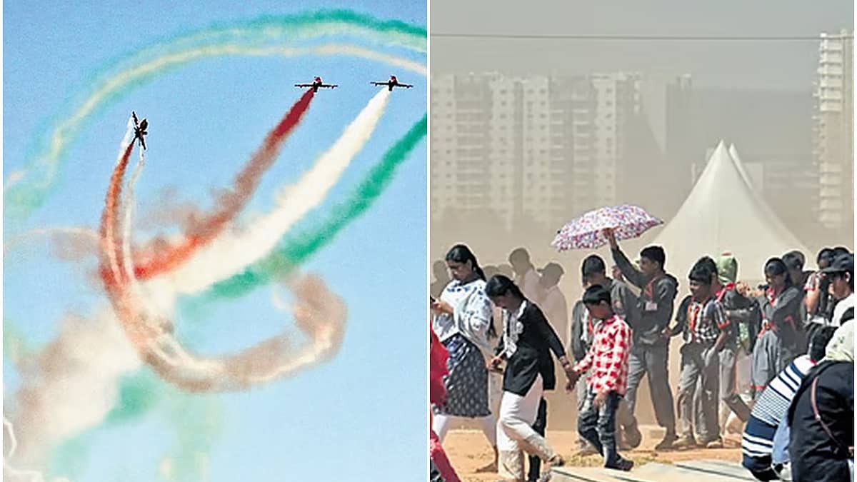 Aero India 2025: ಯುದ್ಧ ವಿಮಾನಗಳ ರೋಮಾಂಚನಕಾರಿ ತಾಲೀಮು; ಸೌಲಭ್ಯಗಳ ಕೊರತೆಗೆ ಜನತೆ ಬೇಸರ