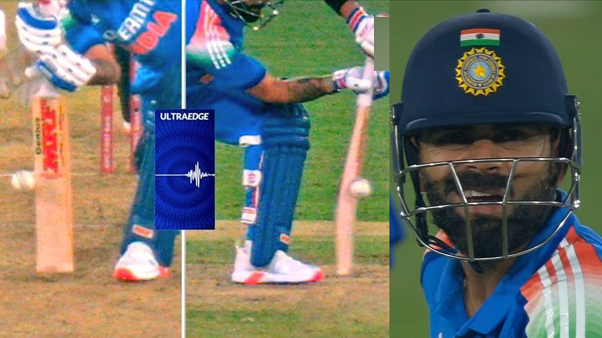 2nd ODI: 'ಟಚ್ಚೇ ಆಗಿಲ್ಲ ಗುರು...'; 3ನೇ ಅಂಪೈರ್ ತೀರ್ಪಿಗೆ ವಿರಾಟ್ ಕೊಹ್ಲಿ ಅಚ್ಚರಿ!